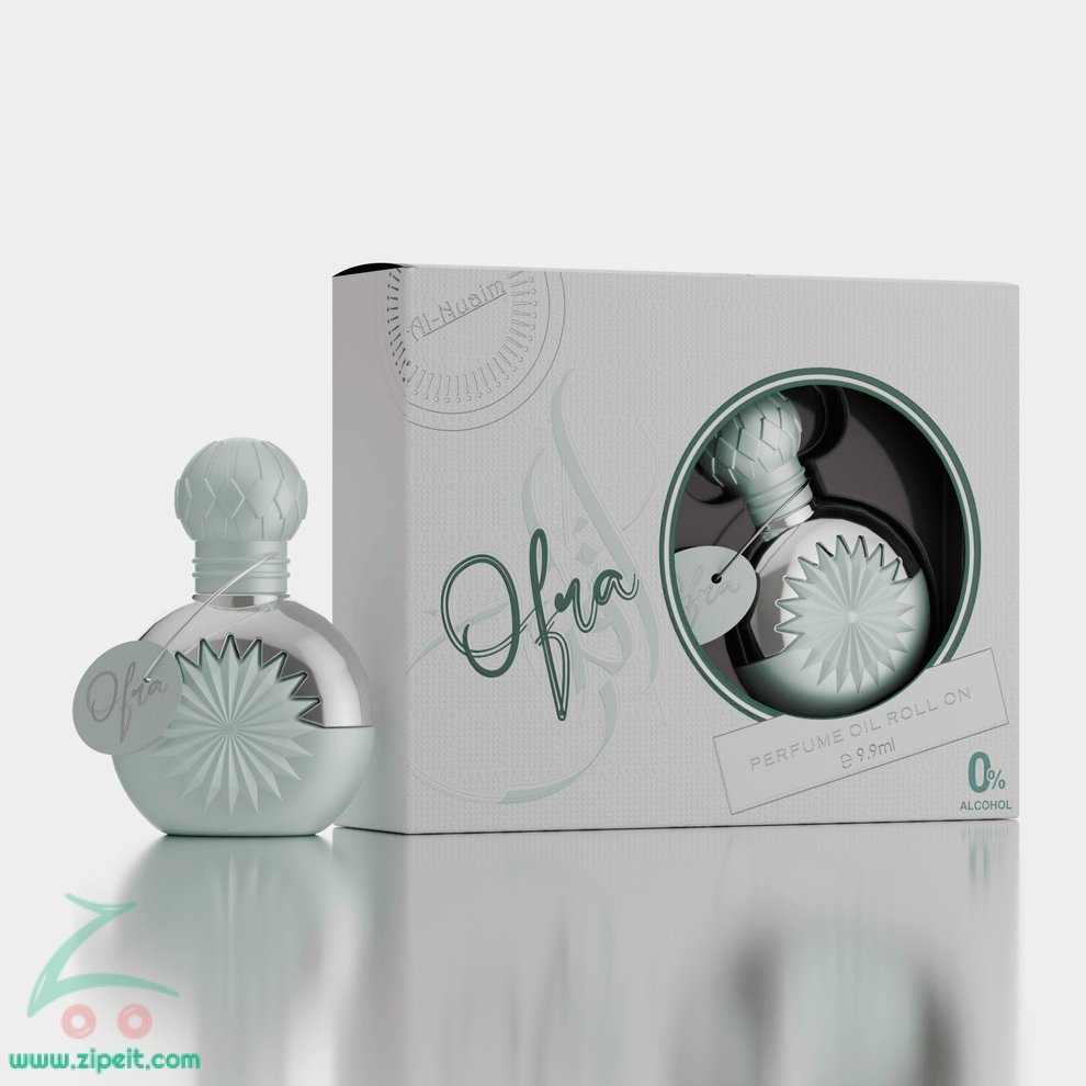 Al Nuaim Ofra Attar Roll On 9.9ml – Unisex Alcohol-Free Fragrance Oil | Fruity Floral with Woody Vanilla | Long-Lasting Perfume